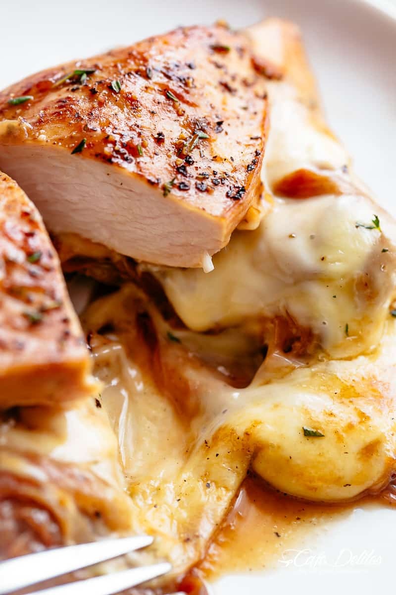 Really Nice Recipes Every Hour French Onion Stuffed Chicken Casserole Follow For