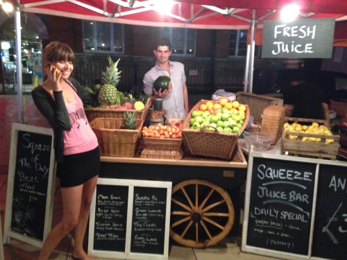 Squeeze&rsquo;s first time at Brixton night market was a big success despite the tropical storms&hel