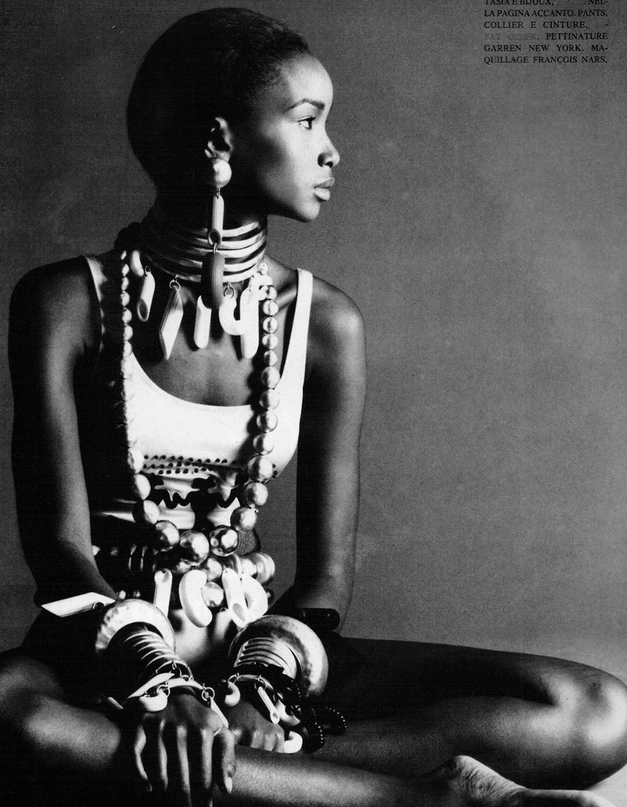 nine43:  pocmodels: Beverly Peele by Steven Meisel for Vogue Italy Magazine , Feb