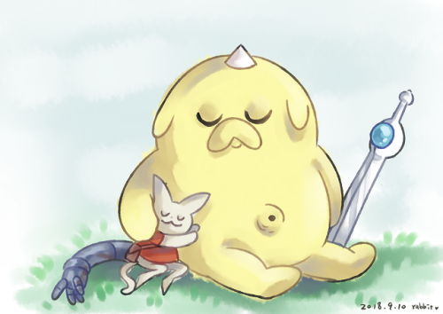 Our adventure will never end.Adventure Time is a wonderful show.I started to watch it when I was in 