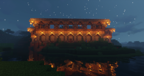 I have a server for my discord frands and this is my build! We have a cute little community. You can