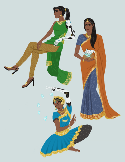 Having fun with Symmetra outfit ideas