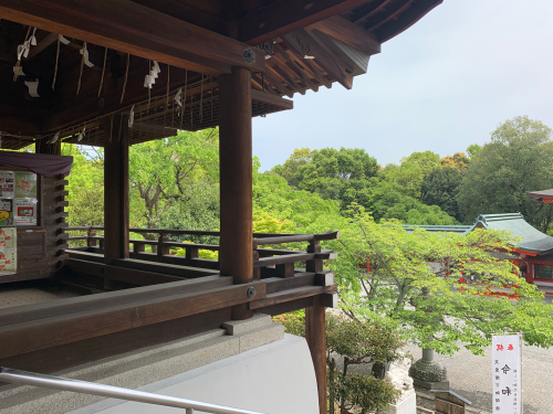 My 2nd visit to Omi Jingu last May 2019. See posts of my visits to Omi Jingu here.Still as beau