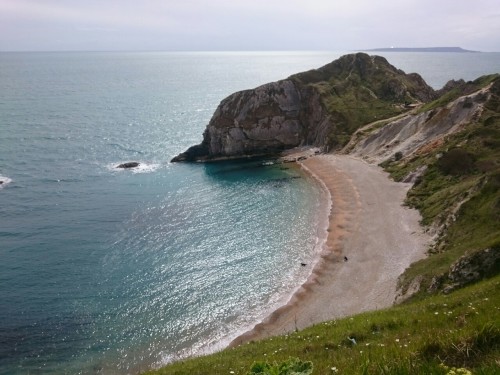 hamiltonlaura: Geobritainroadtrip day one, part one! Lulworth Cove, the Lulworth Crumple, Man O War 