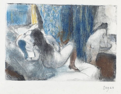 Edgar Degas - Femmes nues (1876-77)