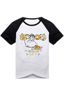 Blogtenaciousstudentrebel:  Neko Atsume  T-Shirt // Sweatshirt // T-Shirt Bracelet