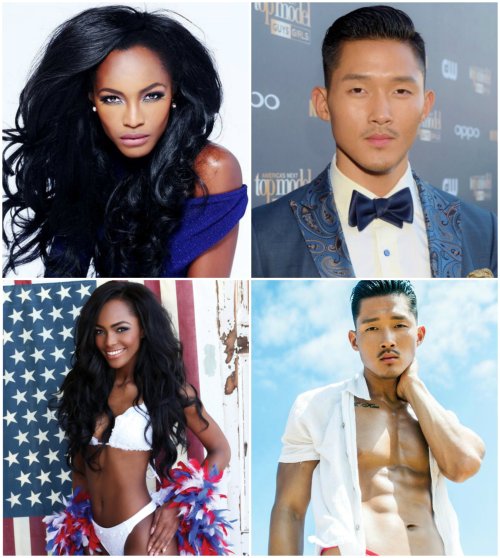 tomfordvelvetorchid:togepistew:securelyinsecure:Models Mamé Adjei and Justin KimYES THEY ARE SO GOOD