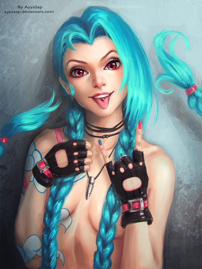 borealisowl:  AyyaSap: DA, tumblrNidalee x RengarNidalee, After Shower Jinx, Katarina,