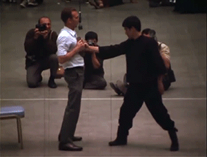 boardsdonthitback:Bruce Lee - Long Beach International Karate Championships (1964)DemonstrationHappy