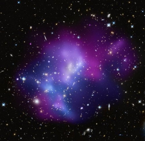 wonders-of-the-cosmos:Intra-cluster Medium The intra-cluster medium is the tenuous X-ray emitting ga