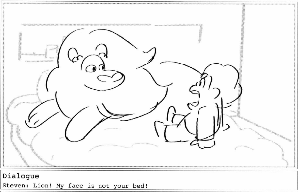 JUST A FEW HOURS UNTIL A NEW EPISODE OF STEVEN UNIVERSE!! &ldquo;Lion 3: Straight