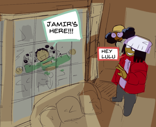 vintage-foods: jamir goes to his cousins house (part 1)