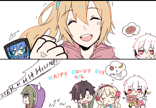 moespresso:Happy (late) Donuts Day! www (ver. shinkono?)