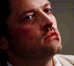 superwholock-jewel:  awabubbles:   Torchwood finds a broken and bleeding Castiel. Captain Jack interrogates the newcomer but it doesn’t go how either of them expects.  Jackstiel for superwholockthecomic fanart fridays. I giffed the most recent pages,