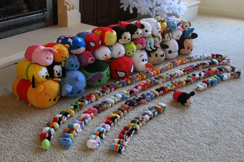 tsumoverflow:  tsumtsumcorner:  My latest Tsum Tsum Explosion/Collection update! I am currently at 1