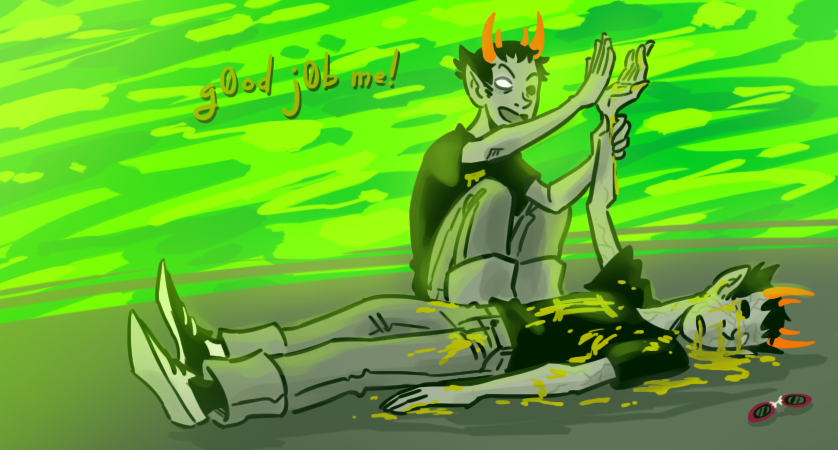 Mituna Captor, sollux, grub, scorch, trolls, opposite, synonym, Homestuck,  Libra, know Your Meme