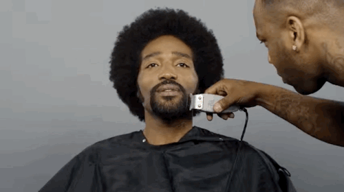 melanin-king:  nigeah:  buzzfeed:  Watch 100 Years Of Black Men’s Hair Trends In One Minute Hair and politics are always intertwined.  YES!  I never seen one with a black man 