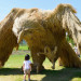 itscolossal:Mammoth Straw Creatures Populate Japanese Farmland in the Annual Wara