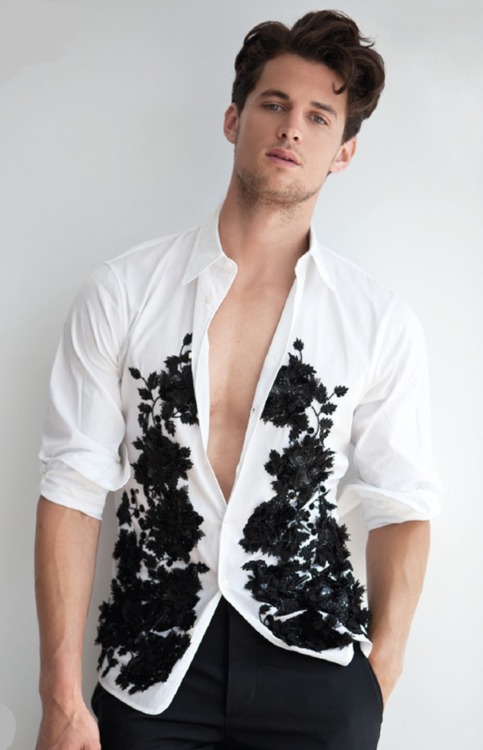 extra0rd1nary-belleza:  Supermodel Garrett Neff In A Radiant Series Captured For DAMAN magazine by Fashion Photographer Mitchell Nguyen McCormack.http://extra0rd1nary-belleza.tumblr.com/
