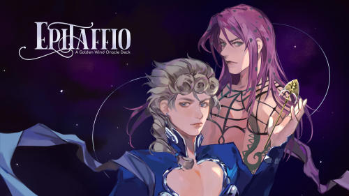 Epitaffio, a Jojo’s Bizarre Adventure oracle deck, begins their leftover sale today at 5PM EST! This