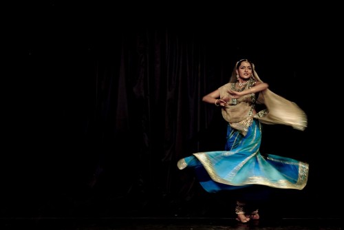 Kathak dancer