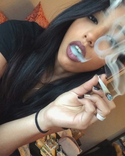 black-woman-dominating-white-man:  Smoking Sunday afternoon - 420 Goddess