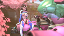 mediocresfm:  D.va Posed this a while ago, but never rendered it out; seemed like a perfect time. 