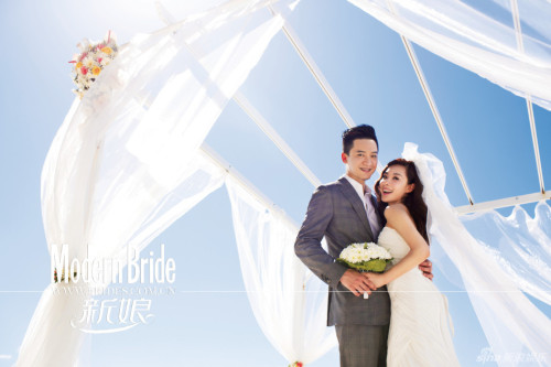 Liu Xuan, Wang Tao Для Modern Bride (Wedding Photoshoot)