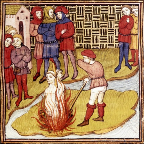 Spanish inquisition witch burning