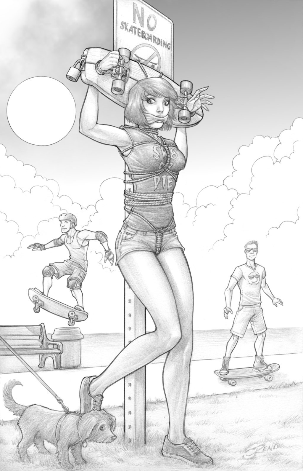 damsellover:Art by   Steve O Reno  