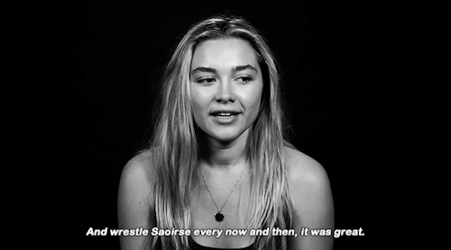 mulderscully:Florence Pugh’s Karaoke Song is “My Heart Will Go On” | W Magazine