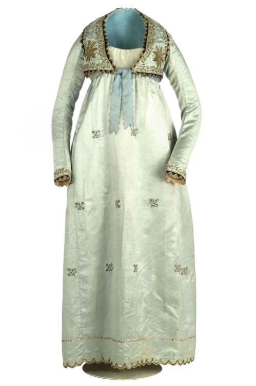 1805-10 dress and spencer, possibly Spanish