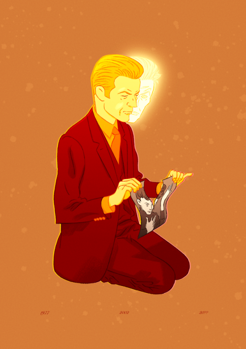 danieljpermutt: “I’ve Been Waiting For You” My piece for Drawn Chorus’ Bowie