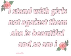 pinksoftie: this goes for all girls apart from terfs ( a terf is a “feminist” that believes trans girls are not really girls)   💐don’t delete my caption💐 