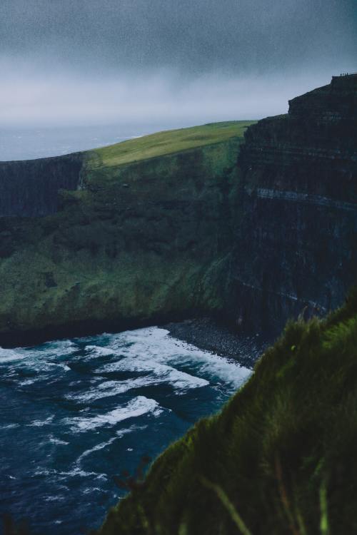 moody-nature:Cliifs of Moher, Ireland // By Andrea Ferrario