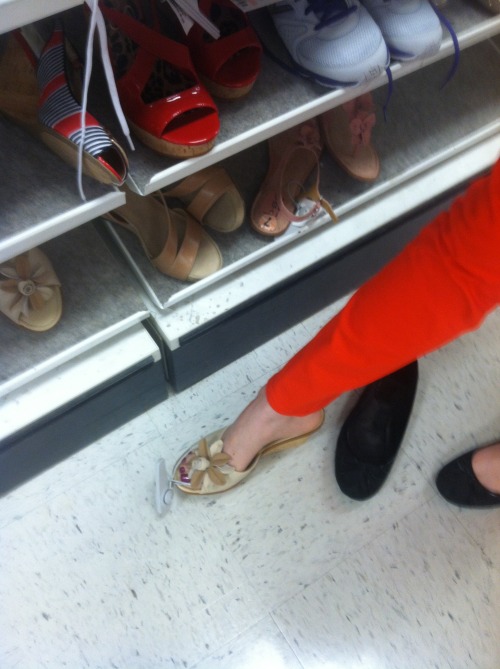 :) So some of you really like candid shots or feet stalker shots as I like to call them.  So, h