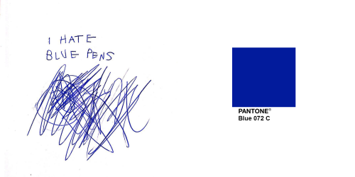 but I love blue _ cococapitan _ 08|2015PANTONE Blue 072 C