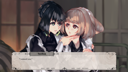 ebi-hime: Blackberry Honey, my yuri (GxG) visual novel is now available for download on Steam and it
