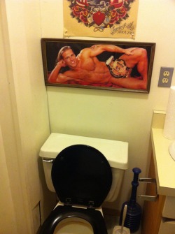 perversionsofjustice:  This is in the bathroom