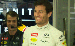 Mark Arriving In The Garage For His Last F1 GP