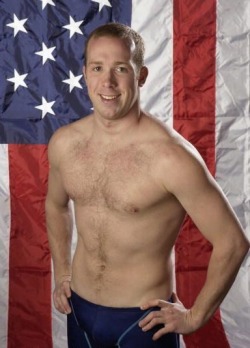 hairyathletes: Also love the all American boy type for the right scene  maleathleteirthdaysuits:  Tom Wilkens (swimming) born 25 November 1975 