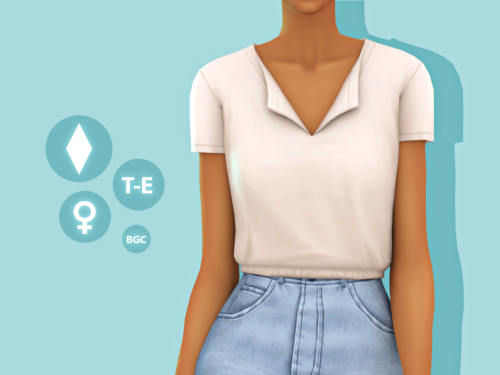 Paranormal Polo(Turned that long sleeved shirt from the Paranormal Stuff Pack into a cute polo! )BGC