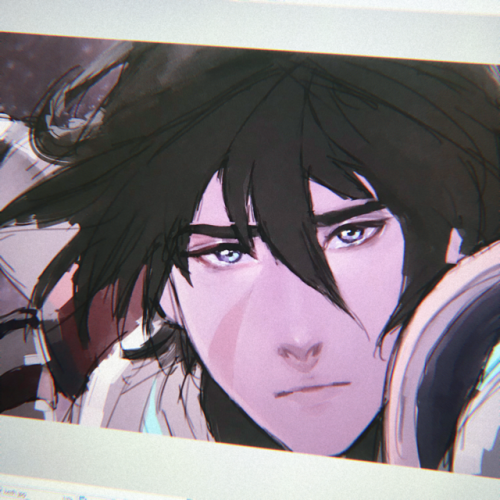 this scene of keith has been calling my name forever and i finally have time to redraw it !