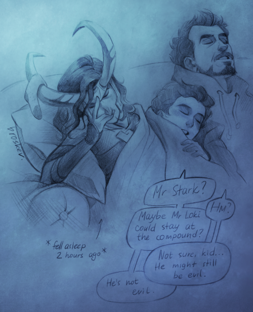 broskepol:a friendship between spider kid and loki could have been a cute thing i guessso i brought 