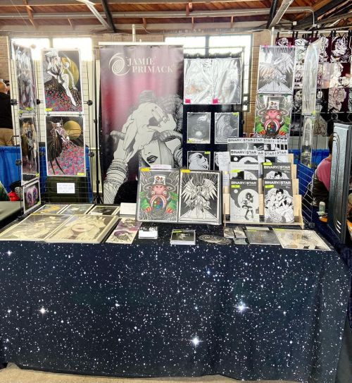 I’m all set up at @nwicomiccon! It’s my first time back in several years, so that’s exciting! I’ll b