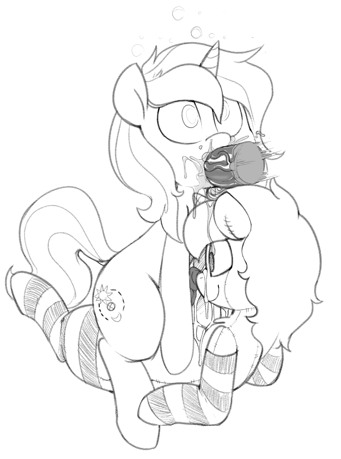 You ever seen a pony getting pegged by a doll verison of themselves while they’re