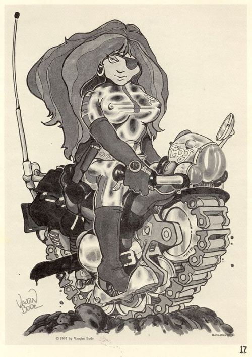 sorcerersskull: Art by Vaughn Bode