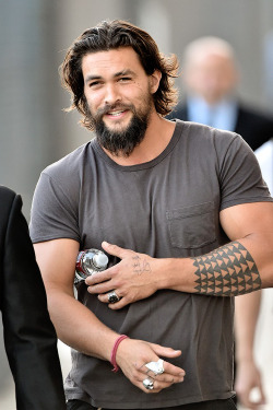 dcfilms:  Jason Momoa heads to Jimmy Kimmel,