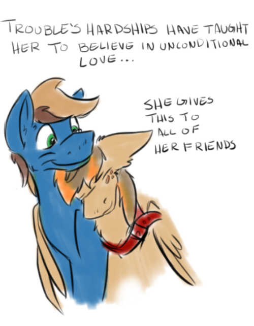 askscruffasus:  Troublesome Fact #26 Spades hasn’t gotten any hugs lately… He’s certainly due for some  Aww~ :3