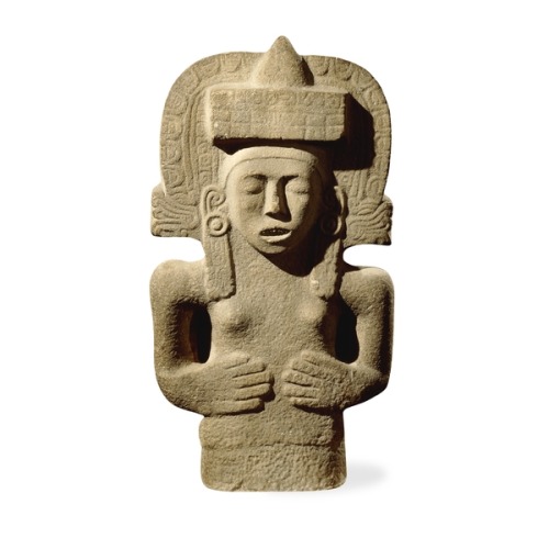 Stone sculpture of Tlazolteotl Huastec, AD 900-1521 From the Pánuco River region, Mexico The Huastec